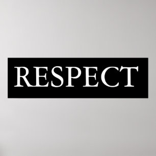 Pôster Respeito
