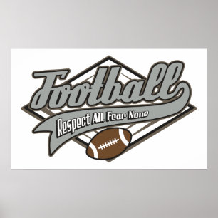 Pôster Respeito do futebol