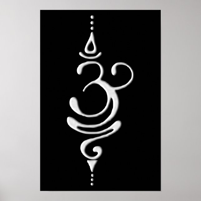 Poster Respiração Prateada (Frente)