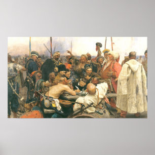 Pôster Resposta dos Cossacks