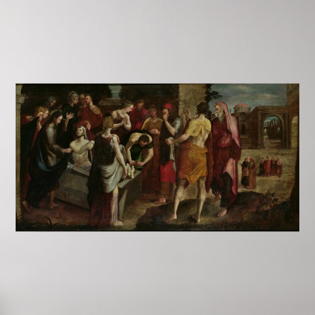 Pôster Ressurreição de Lázaro (Frente)