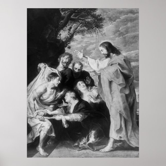 Poster Ressurreição de Lázaro (Frente)