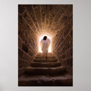 Poster Ressurreição do impressão/poster do Jesus Crist