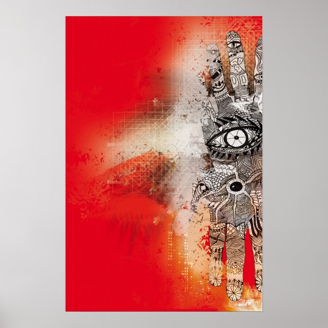 Pôster Rest in peace (Frente)