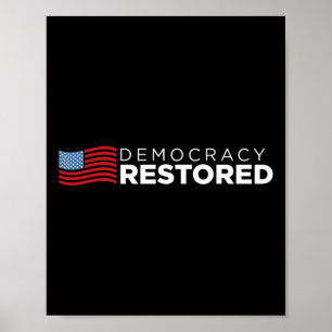 Poster Restaurado 20 de janeiro de 2021 Biden Harris