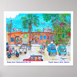 Poster Restaurante da Hora Feliz