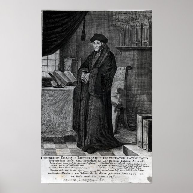 Pôster Restaurante da língua latina'' (Frente)