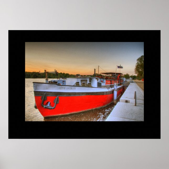 Poster Restaurante "John Barnett" (Frente)