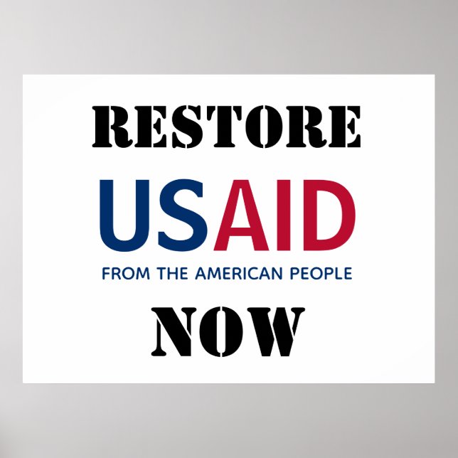 Poster Restaurar USAID Agora (Frente)