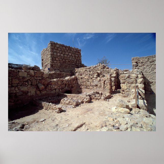 Poster Restos do palácio fortaleza (Frente)