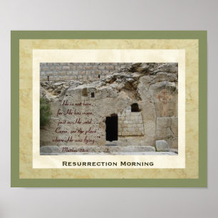 Poster Resurrection Morning
