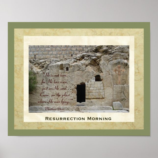Poster Resurrection Morning (Frente)
