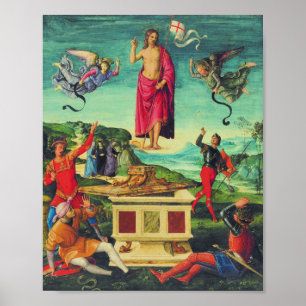 Poster Resurrection of Jesus Christ by Raphael