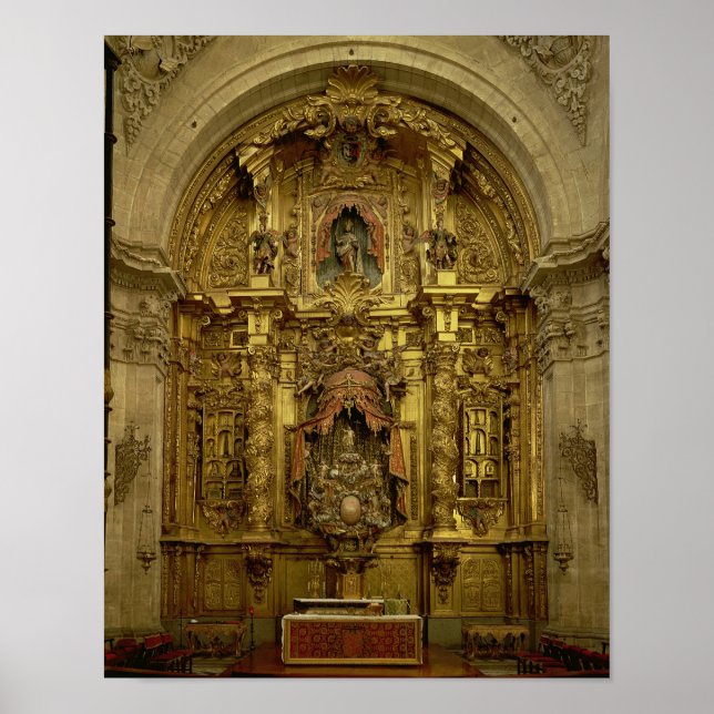 Pôster Retable of the Sacrament Chapel (Frente)