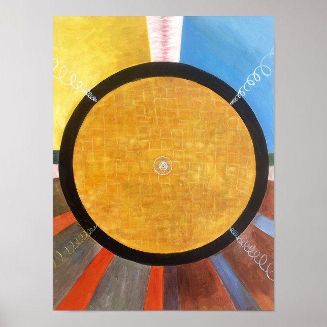 Poster Retábulo 3 | Hilma af Klint | (Frente)