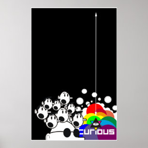 Pôster retardação de tempo conceptual