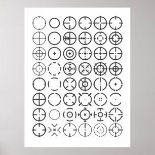 Poster ⌖ Reticles
