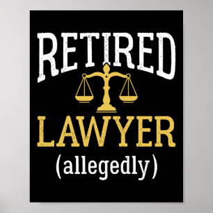 Poster Retired Lawyer Allegedly