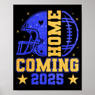 Poster Retorno ao Lar 2025 Hoco Futebol Mama Garota Azul