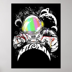 Poster retorno do deus do astronauta