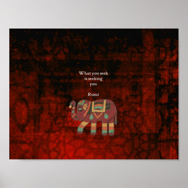 Poster Retorno Inspiracional - O que você procura por cit (Frente)