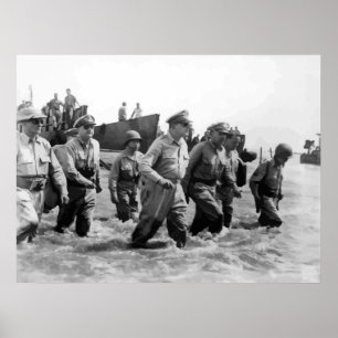 Poster Retornos do general Douglas MacArthur