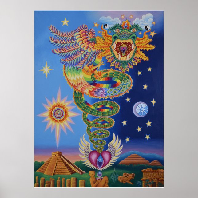 Poster Retornos Quetzalcoatl (Frente)