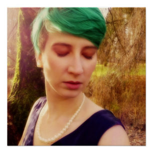 Pôster Retrato abstrato