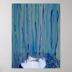 Poster Retrato Abstrato moderno