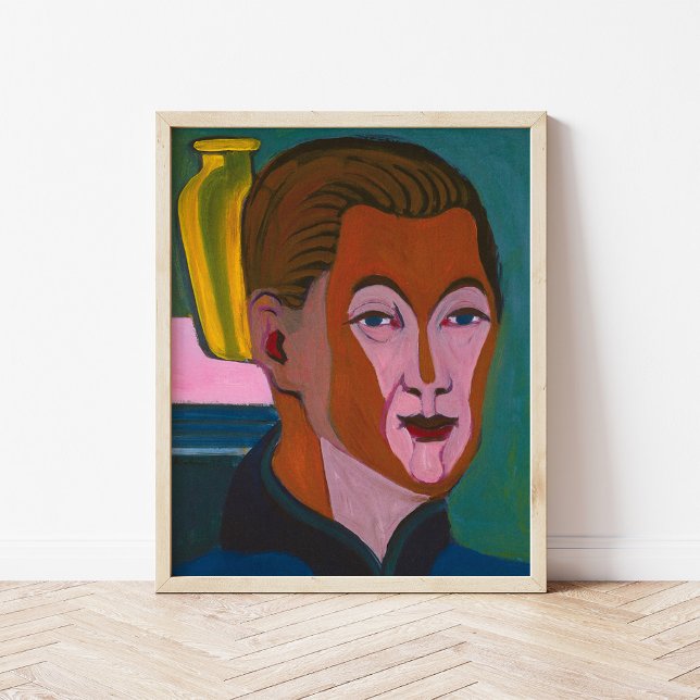 Poster Retrato automático | Ernst Ludwig Kirchner (Criador carregado)