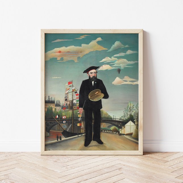 Poster Retrato automático | Henri Rousseau (Criador carregado)