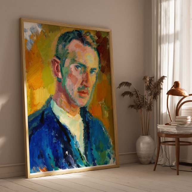 Poster Retrato automático | Magnus Enckell (Criador carregado)