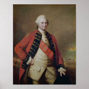 Pôster Retrato Baron Clive de Robert Clive do ø, 1773