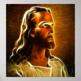 Pôster Retrato bonito de Jesus