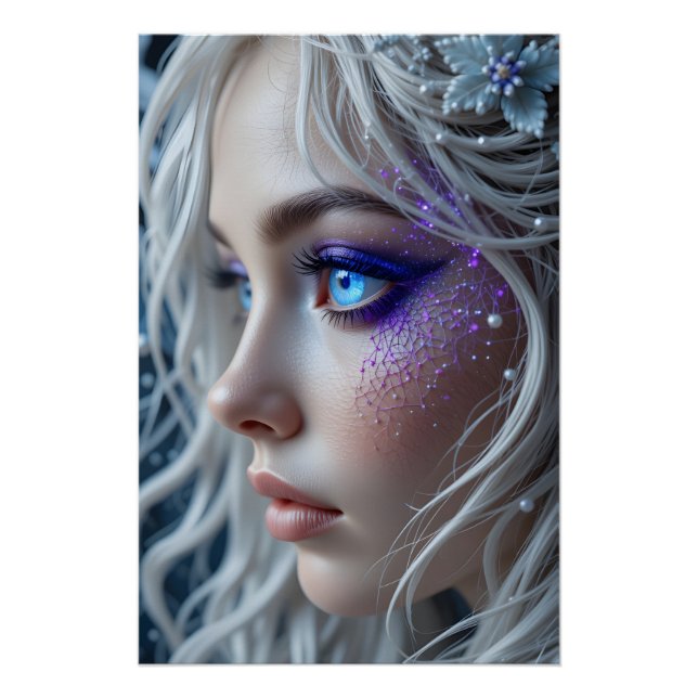 Pôster Retrato Celestial Bordado (Frente)