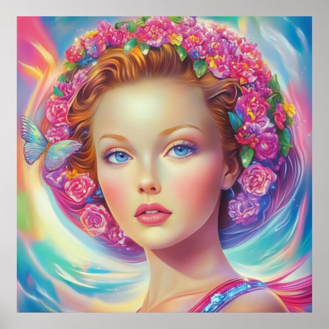 Poster Retrato da Coroa Eoral (Frente)