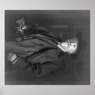 Poster Retrato da fotografia de "Buffalo Bill" Cody