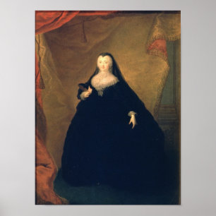 Pôster Retrato da imperatriz Elizabeth no vestido de
