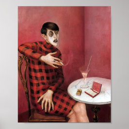 Poster Retrato da jornalista Sylvia Von Harden Otto