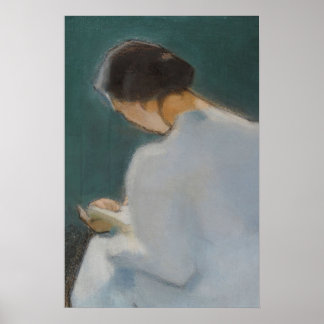 Poster Retrato da Mulher Vintage