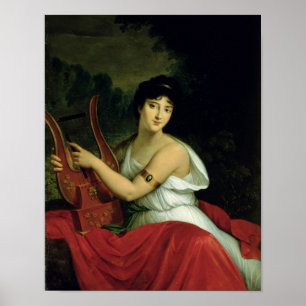 Poster Retrato da senhora de la Pleigne