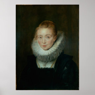 Pôster Retrato da Senhora-em-Espera ao Infanta Isabell