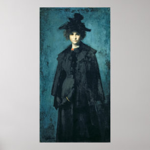 Poster Retrato da senhora Laura Leroux