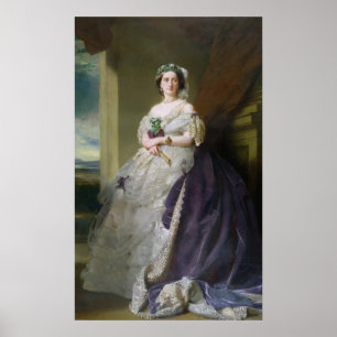 Poster Retrato da senhora Middleton, 1863