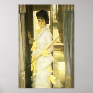 Pôster Retrato da senhorita Lloyd por Tissot, belas artes