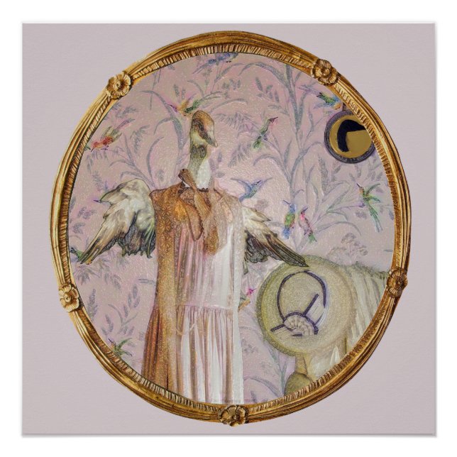 Pôster Retrato da Sra. Smew (Frente)