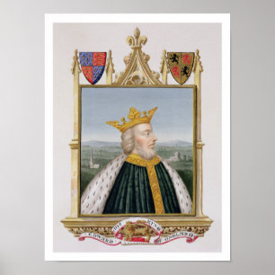 Pôster Retrato de 1312-77) reis de Edward III (de