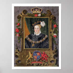 Poster Retrato de 1537-53) reis de Edward VI (de