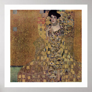 Poster Retrato de Adele Bloch-Bauer mim