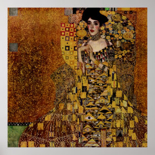 Poster Retrato de Adele Bloch-Bauer mim